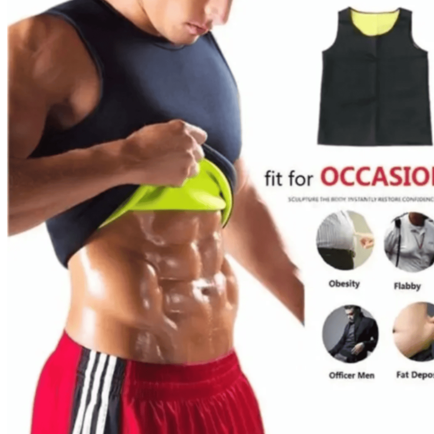 Men's Body Shaper | Slimming Shirt - Majbori