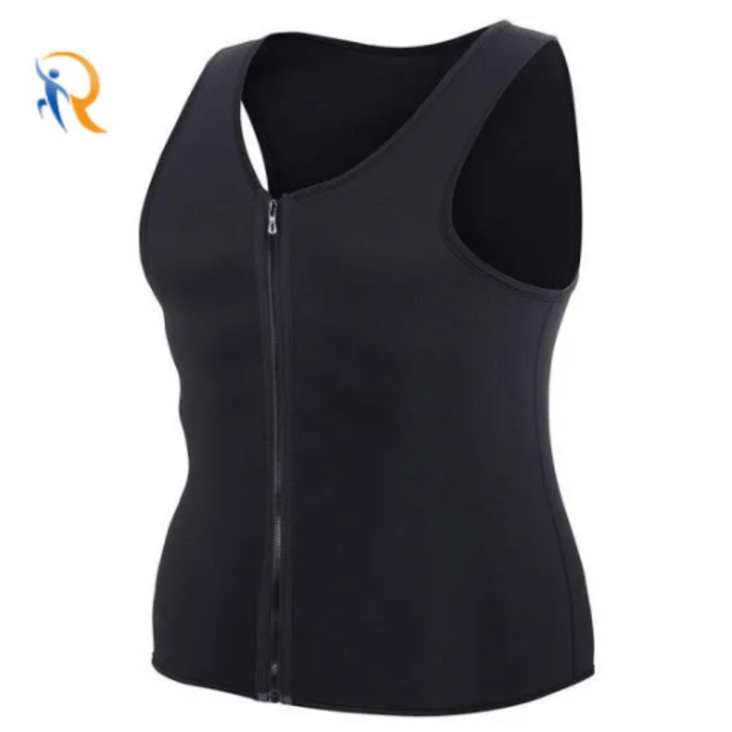 Men's Zipper Neoprene Slimming Shirt - Majbori