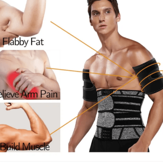 Neoprene Arm Wraps | Slimming & Toning Sleeves - Majbori