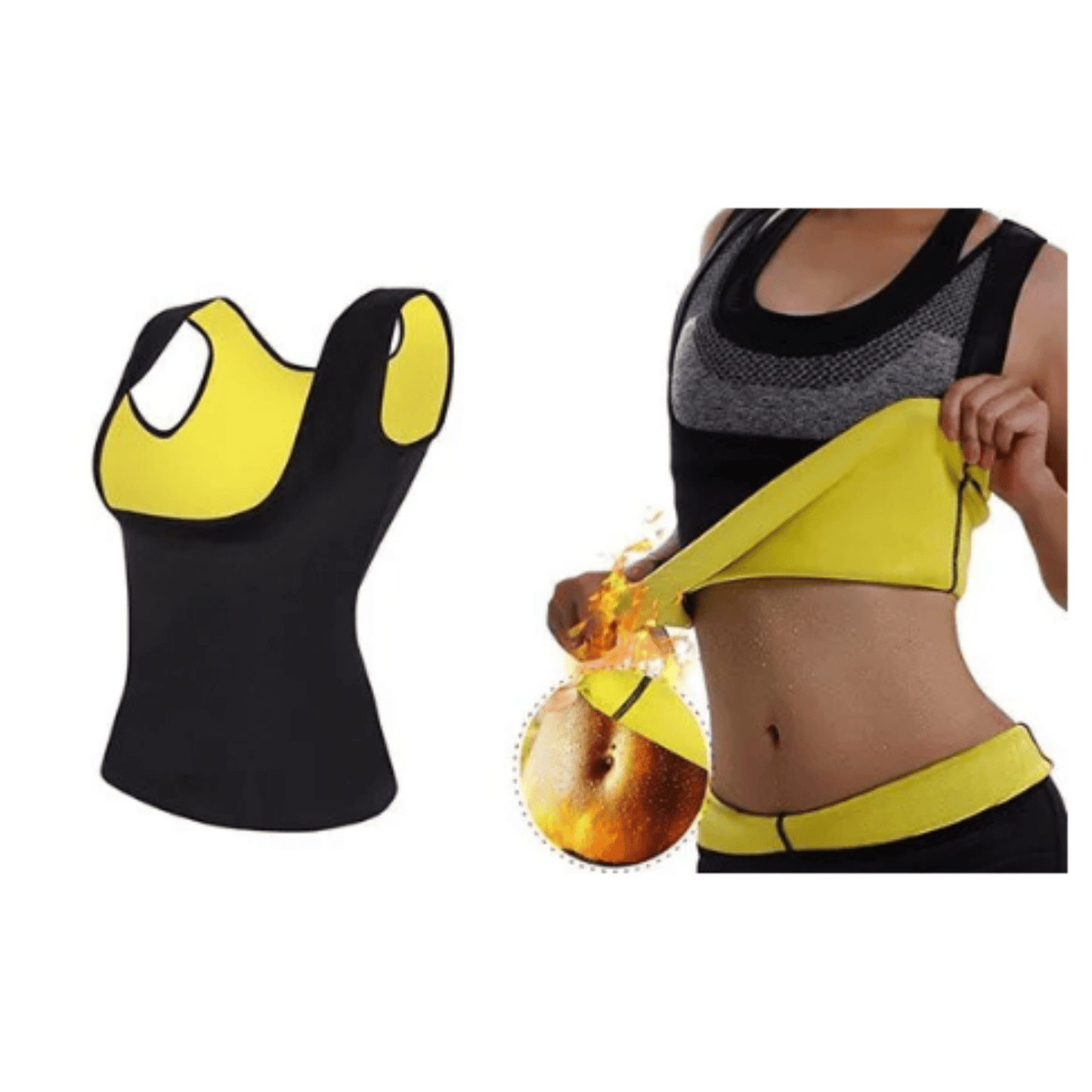 Neoprene Slimming Shirt for Weight Loss - Majbori