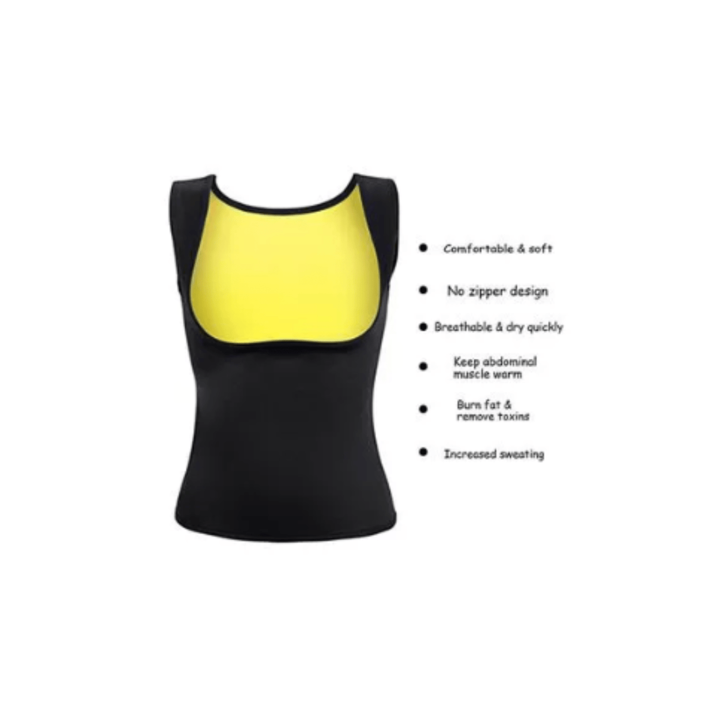 Neoprene Slimming Shirt for Weight Loss - Majbori