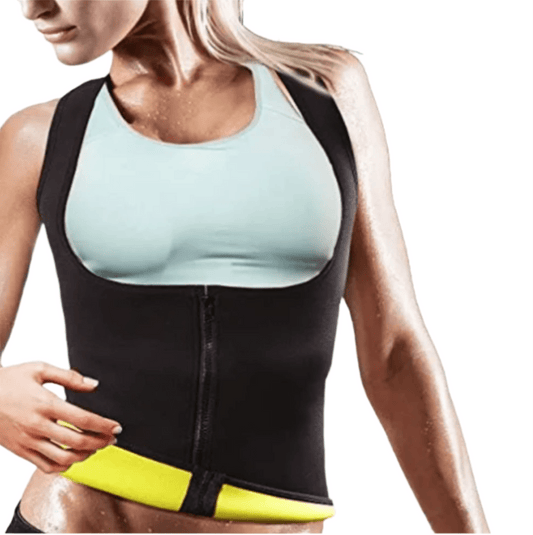 Neoprene Slimming Shirt for Women with Zipper - Majbori