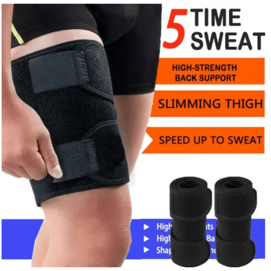 Neoprene Thigh Brace | Adjustable - Majbori
