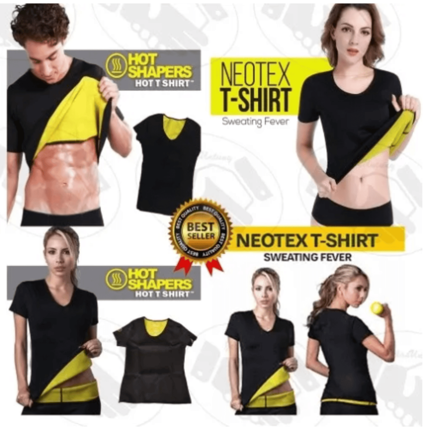 Unisex Neoprene Slimming Shirt - Majbori