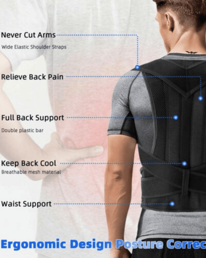 Posture Corrector | Adjustable Belt for Men & Women - Majbori